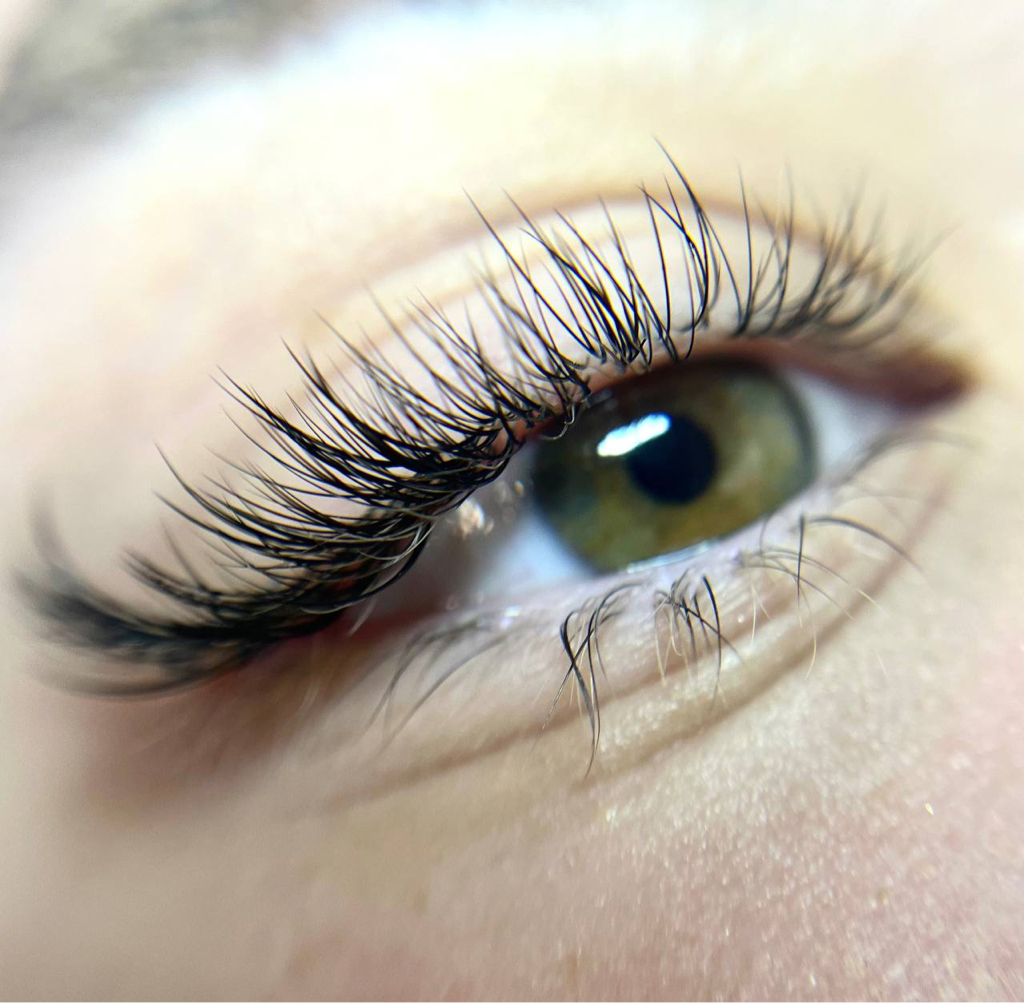 Мокрый эффект с растушевкой