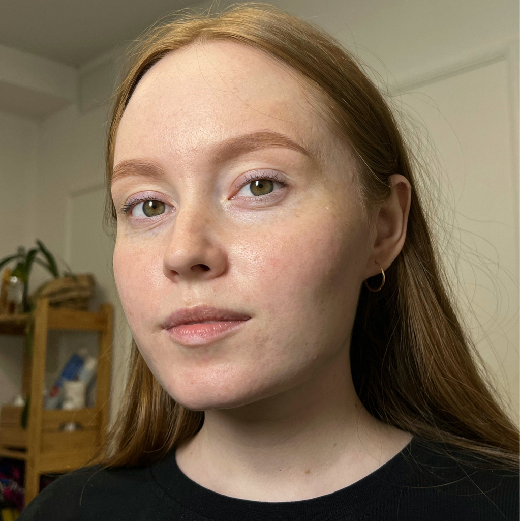 Окрашивание бровей без коррекции