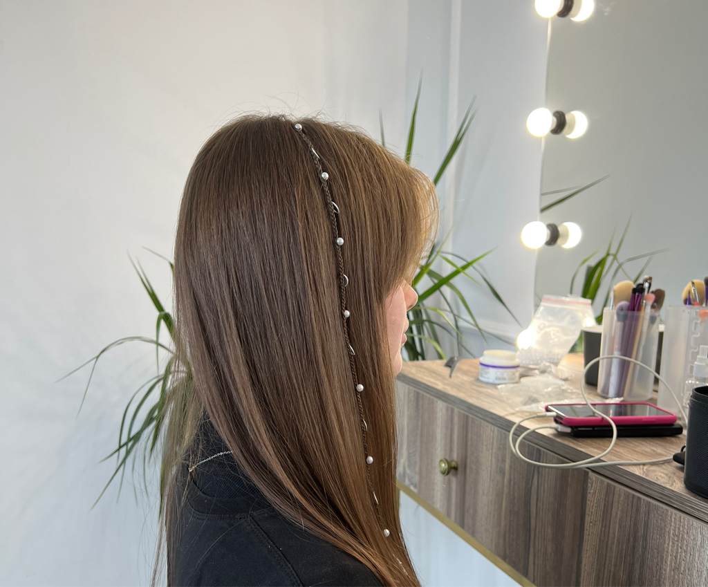 Пирсинг волос (1 косичка)