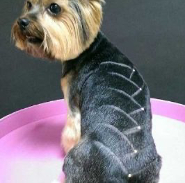 Выбривание узора