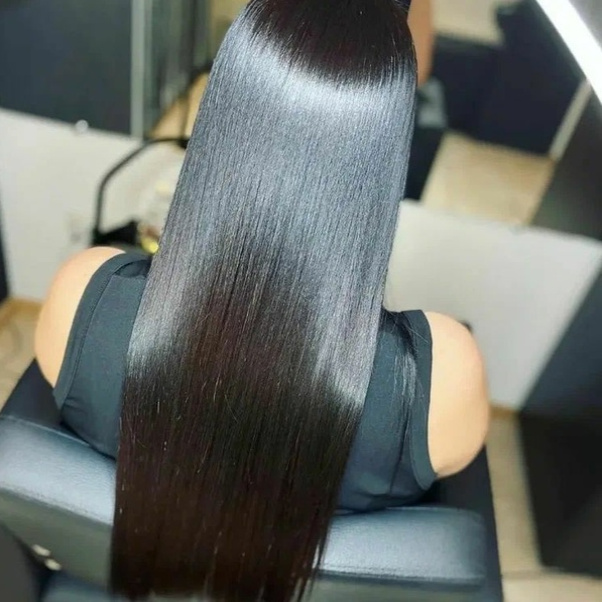 кератиновое выпрямление волос