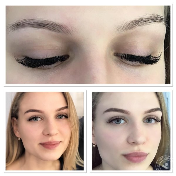 брови "под ключ"