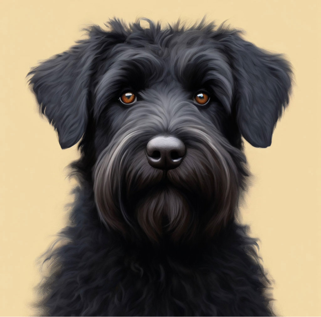 Русский черный терьер