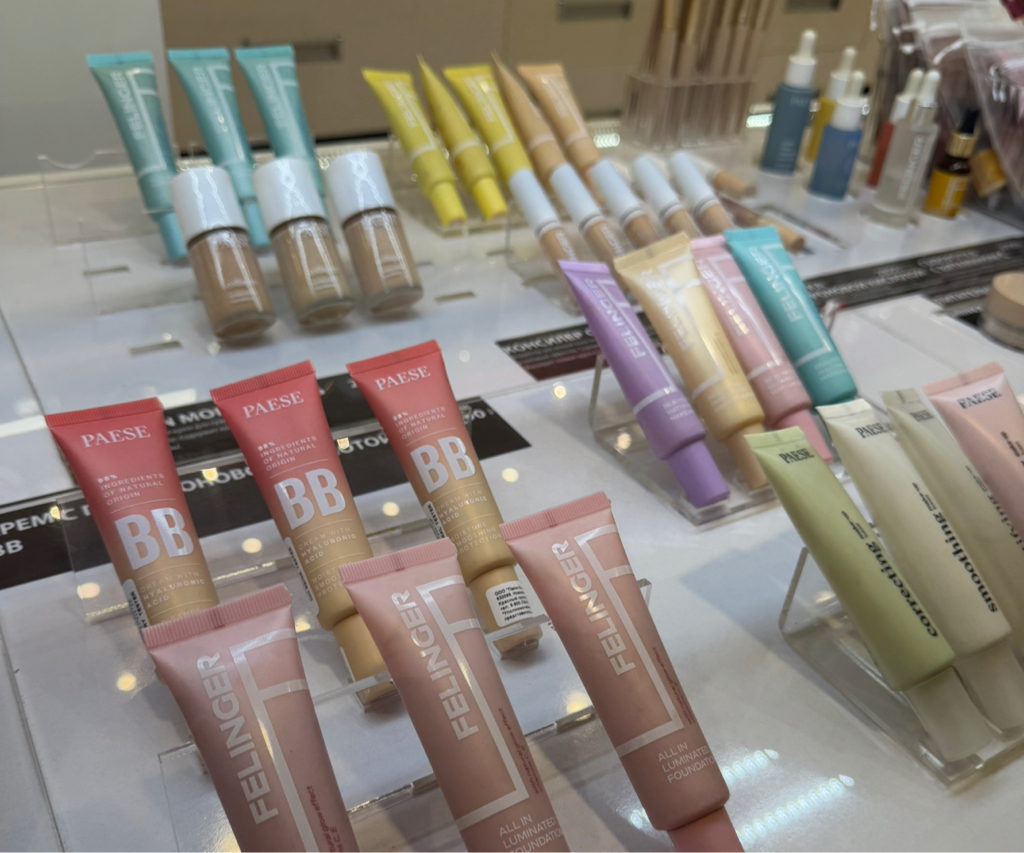 Разбор косметички + шоп лист (косметика, кисти) offline