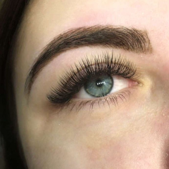 Оформление бровей и окрашивание краской