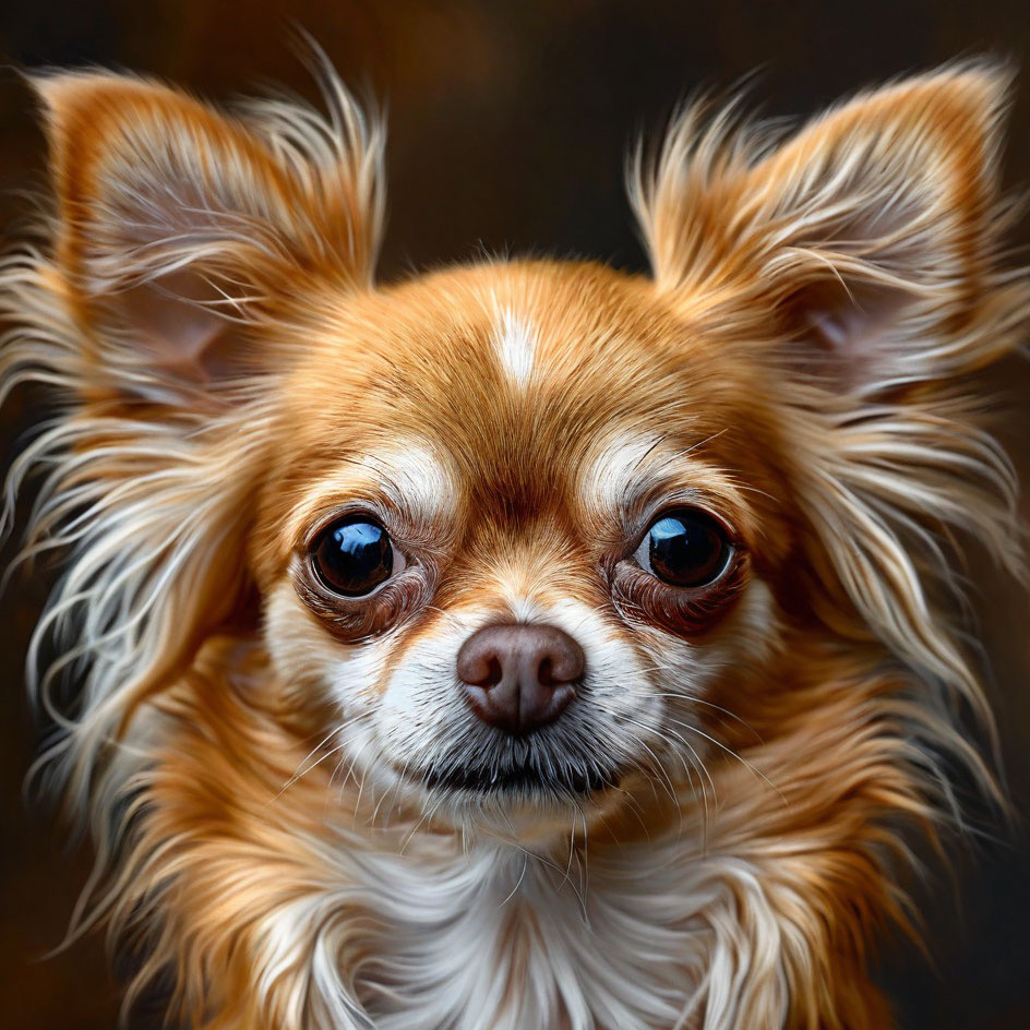 Чихуахуа длинношерстная ( гигиена без мытья )