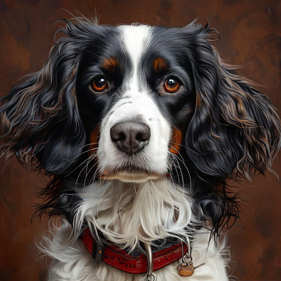 Русский охотничий спаниель ( гигиена без мытья )