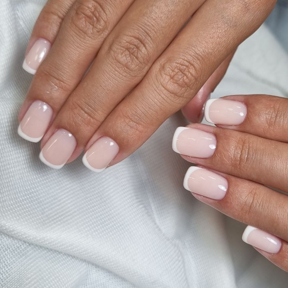 френч/лунки/втирка