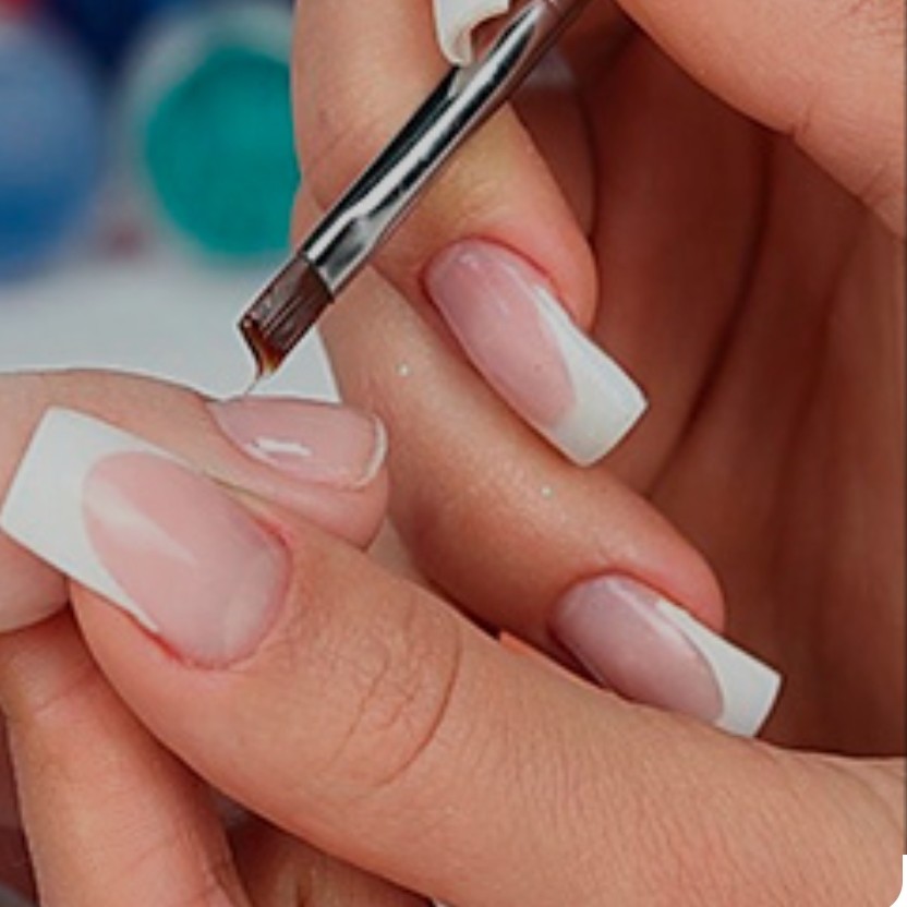 ногтей нарощенных коррекция