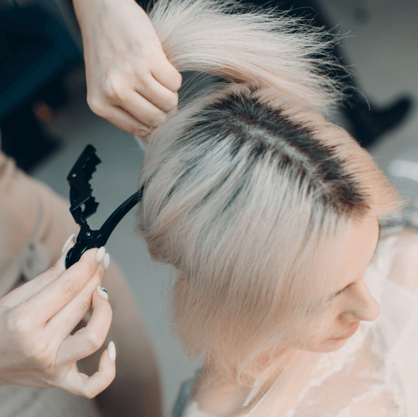 Окрашивание корней от 1 см до 4см