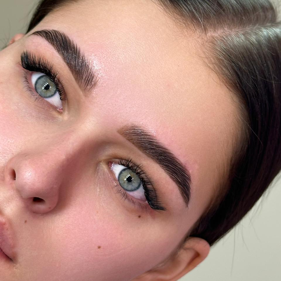 Наращивание ресниц 1-1,5D