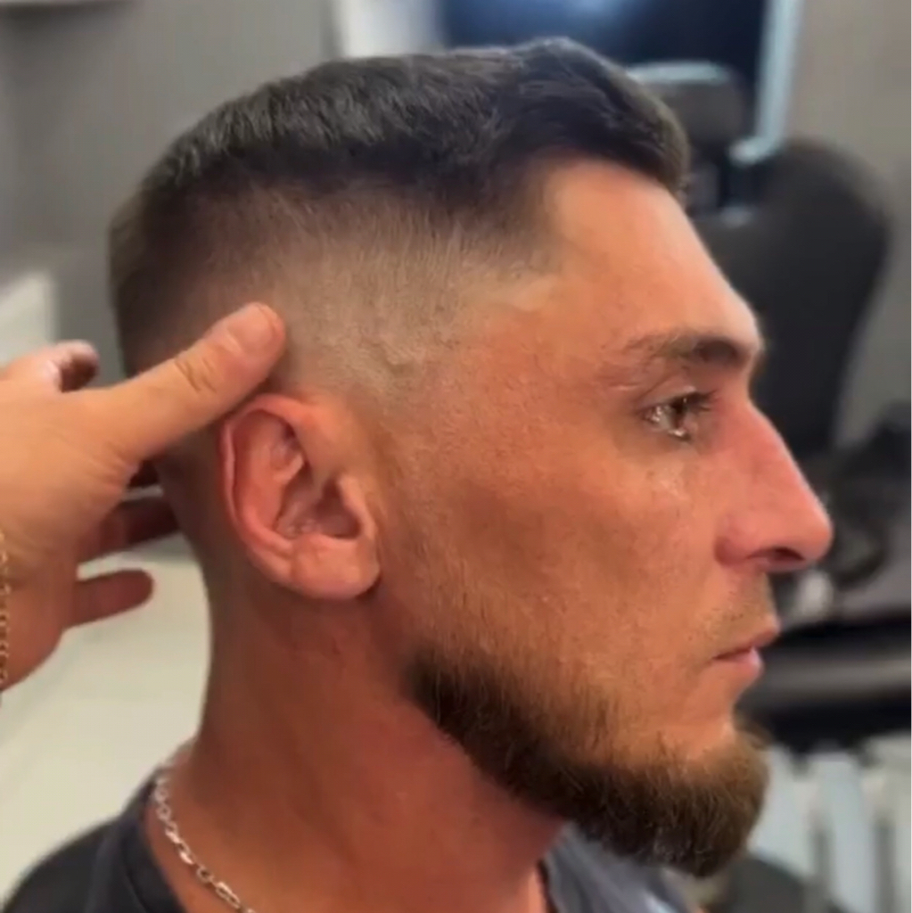 КОМБО Барбер  (мытье+стрижка+окантовка фейд+экспресс-укладка)