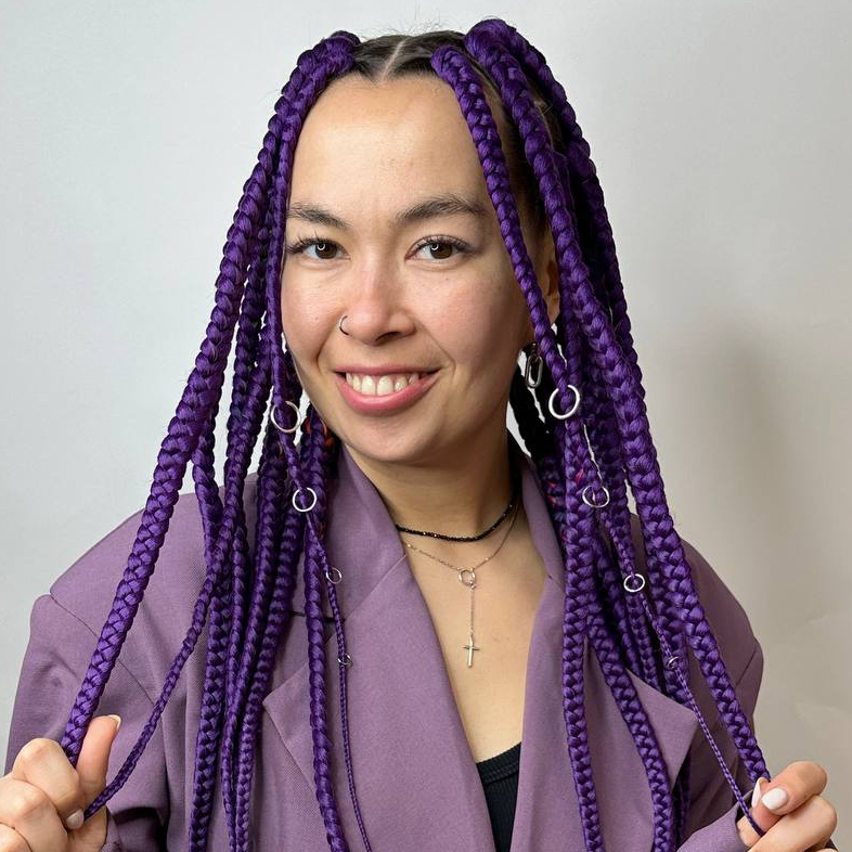 Точечные косы 10-20 шт