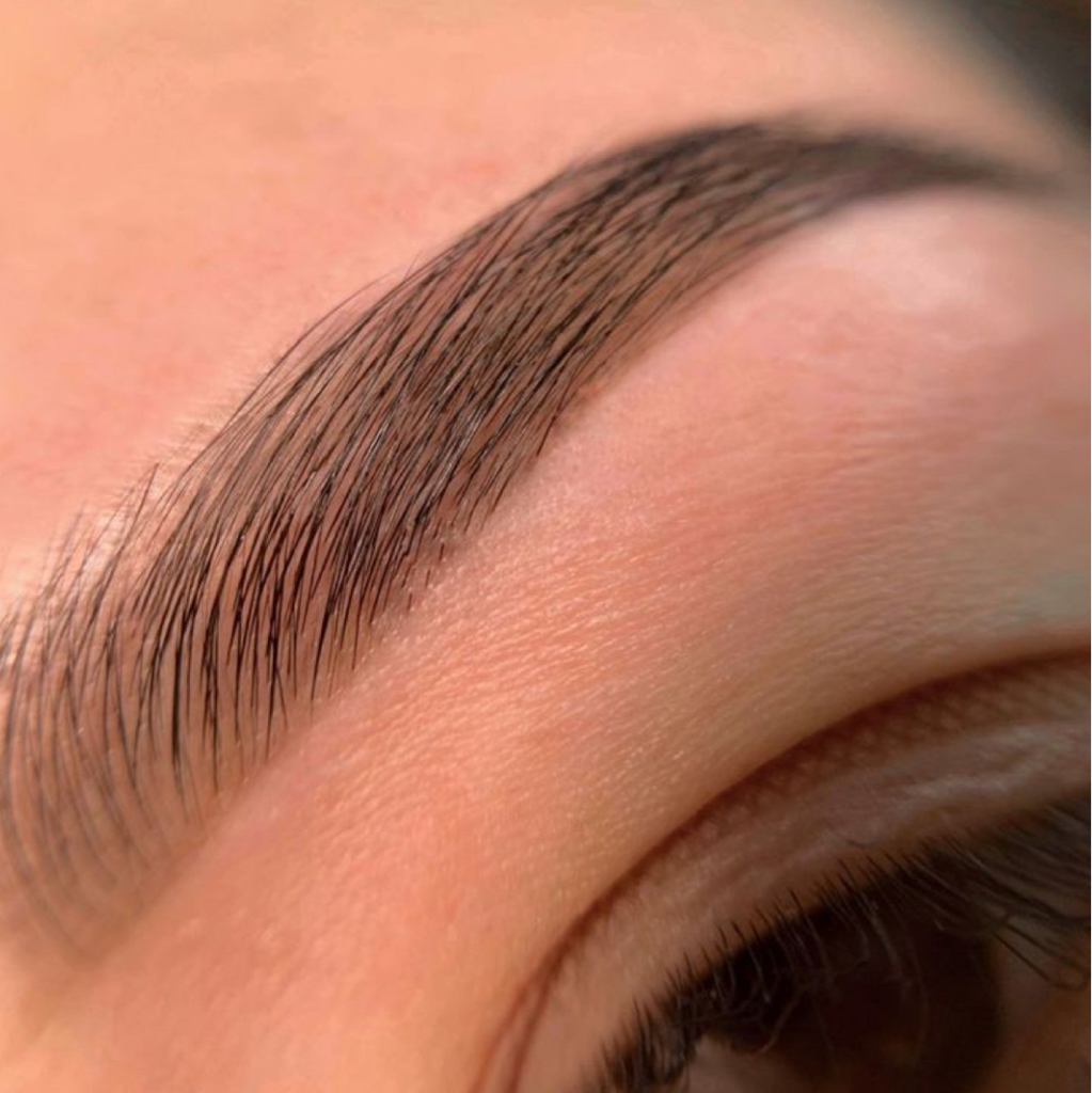 Комплекс "окрашивание краской +коррекция бровей"