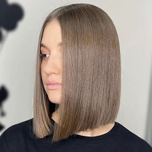 Тонирование волос 
Длина волос до плеч