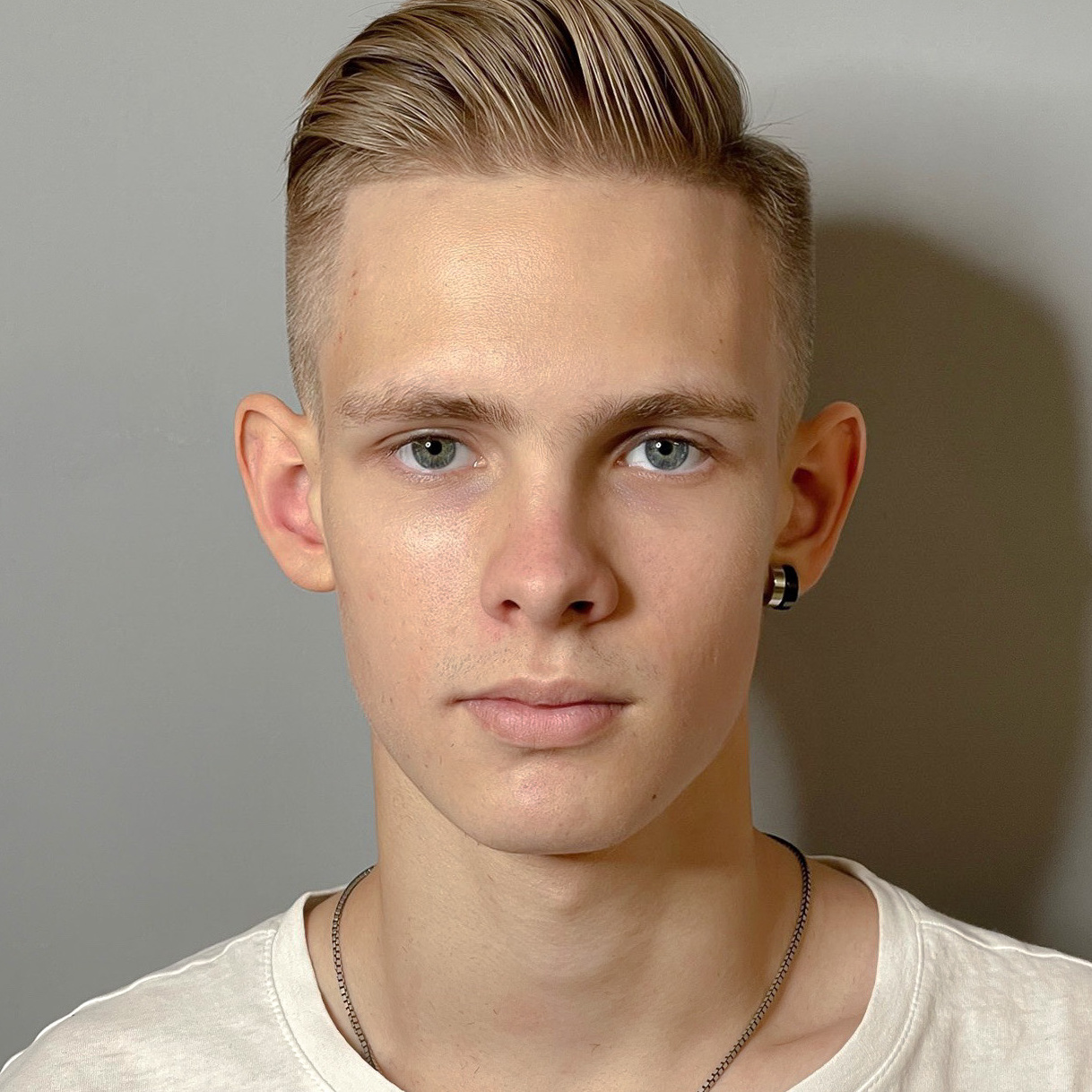 Стрижка машиной с плавным переходом