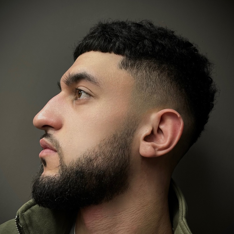 Моделирование бороды машинкой