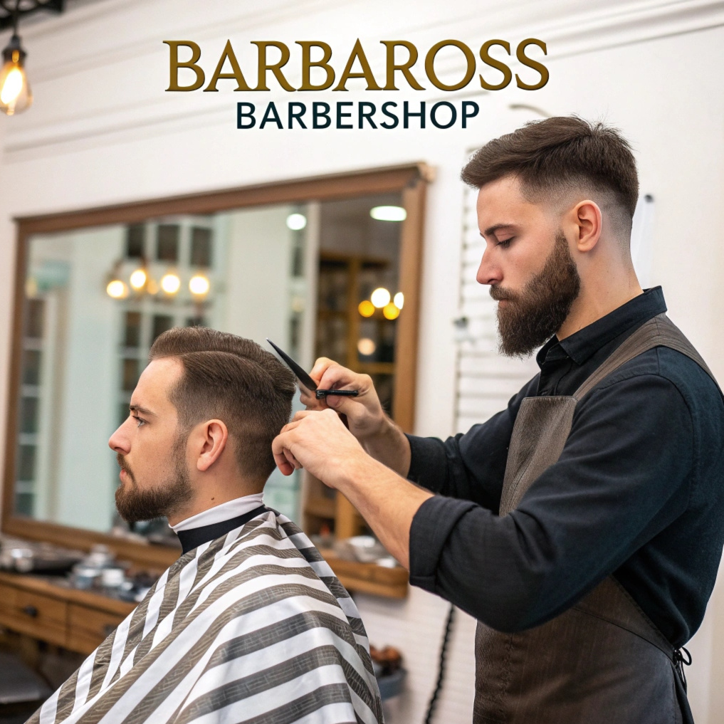 Стрижка мужская + моделирование бороды