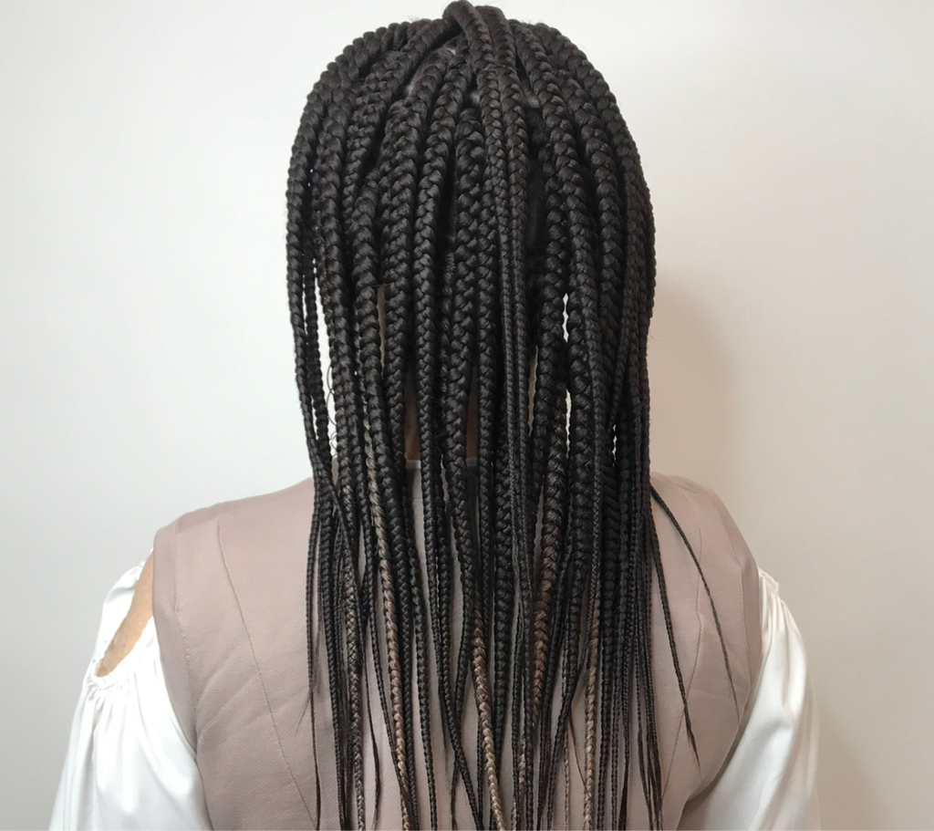 Точечные  косы 81-100 шт