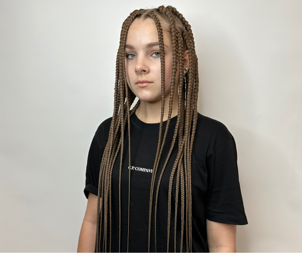 Точечные  косы 21-40 шт