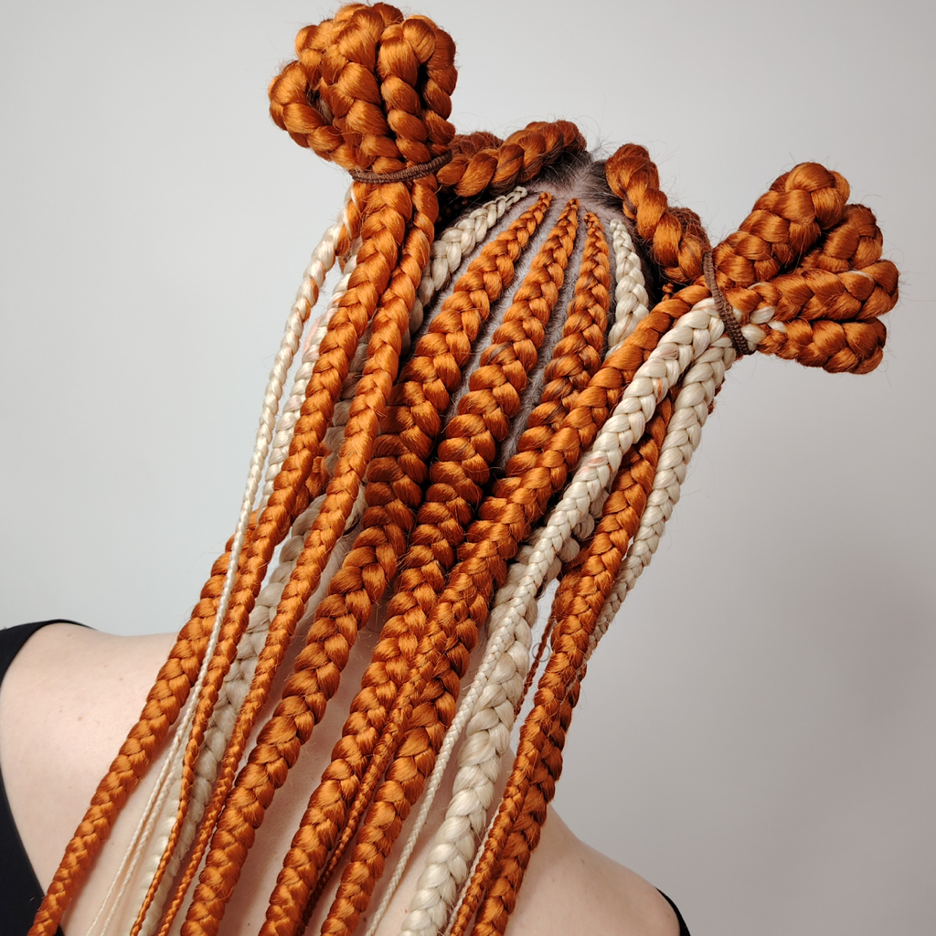 Брейды в два ряда