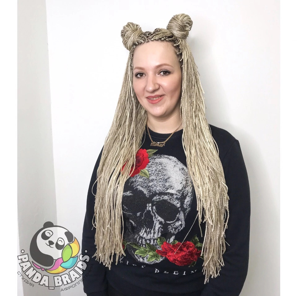 Зизи точечно на волосы ниже плеч