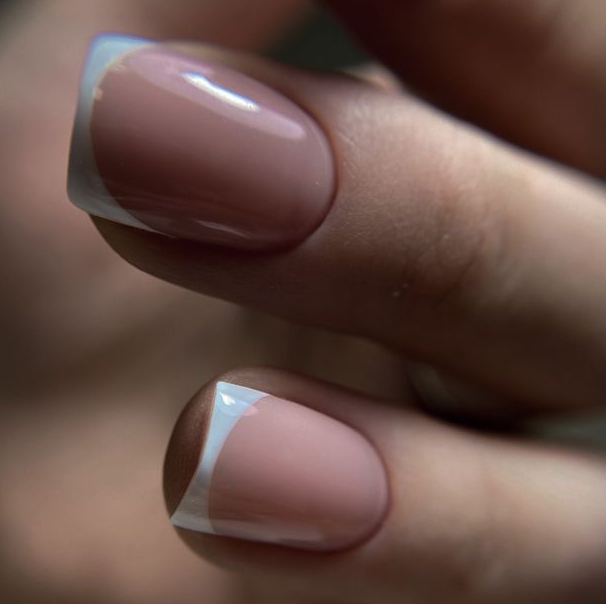 Маникюр + ФРЕНЧ с укреплением