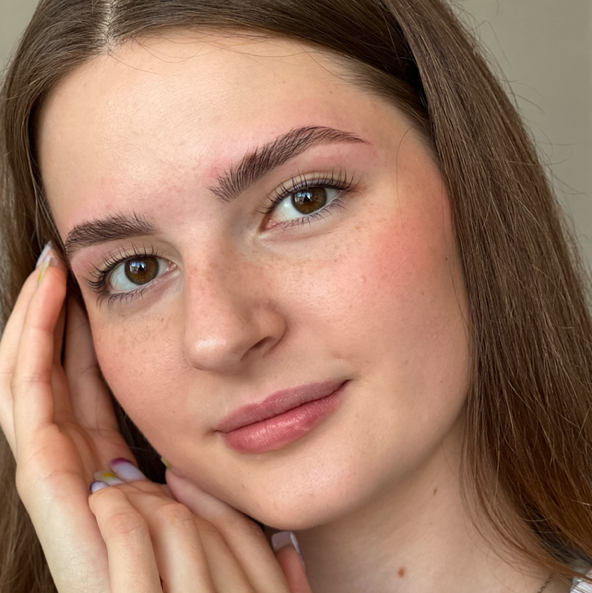 [комбо] ламинирование ресниц + оформление бровей