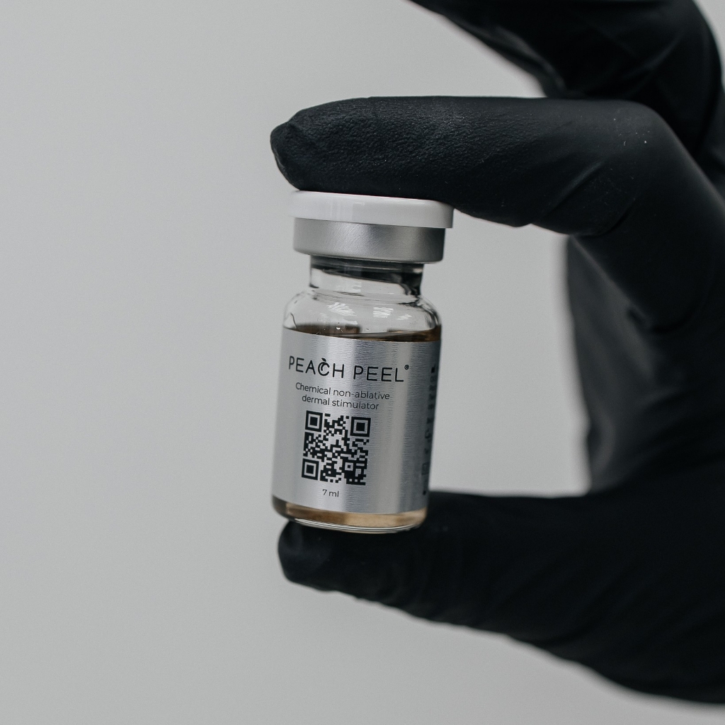 Персиковый пилинг лица + шеи Peach peel
