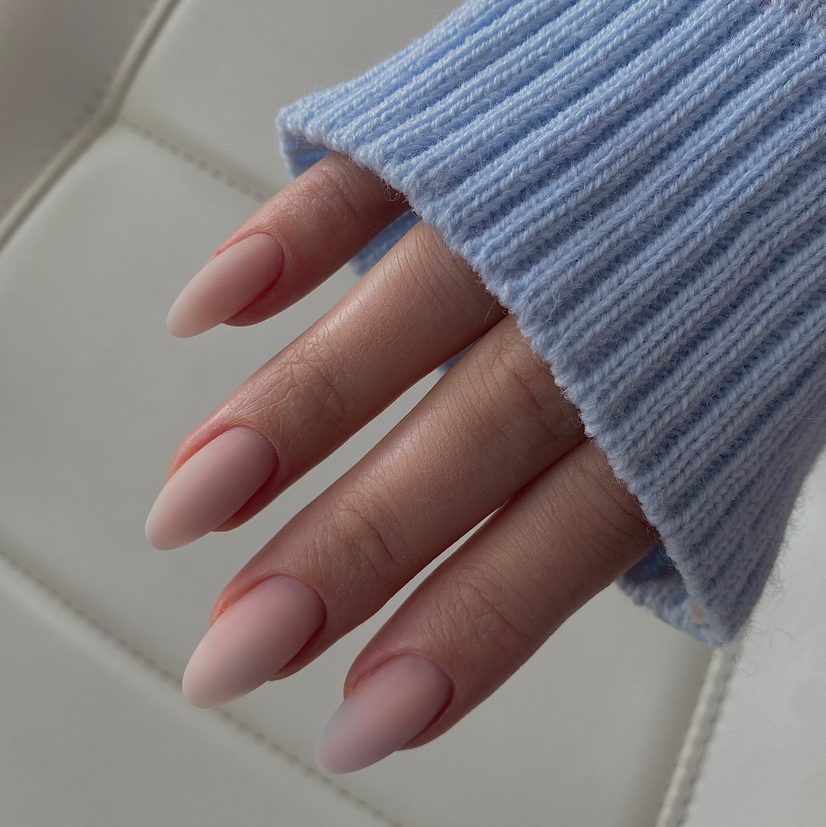 Маникюр + укрепление жидким поли-гелем и покрытие гель лаком