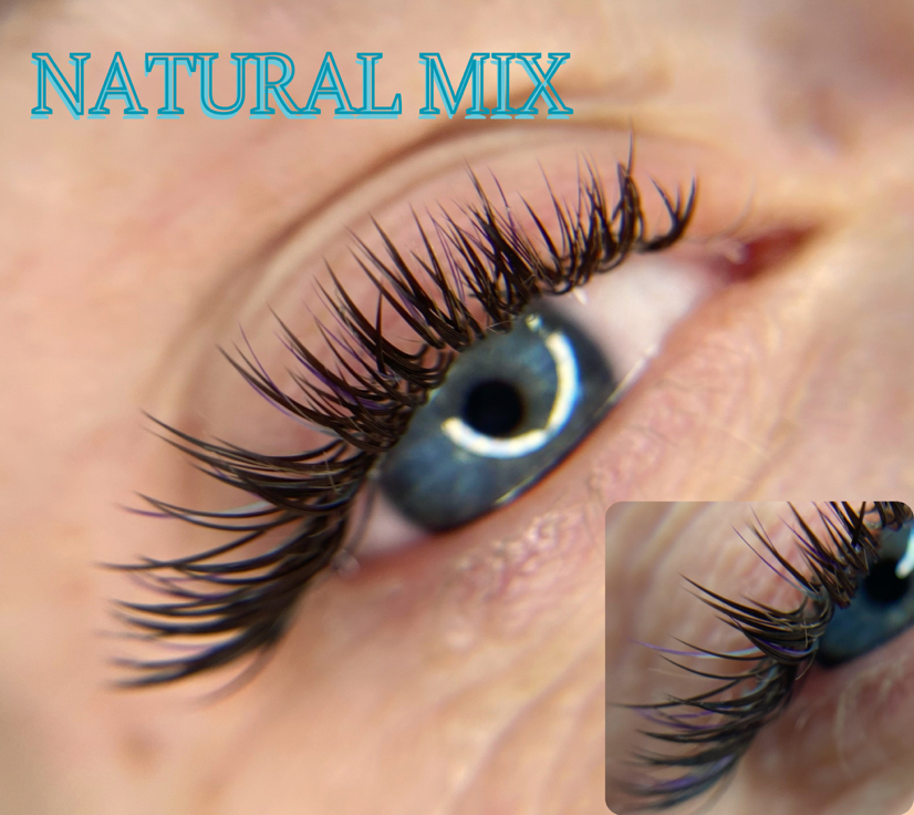 Natural MIX  3D  + цветные вставки