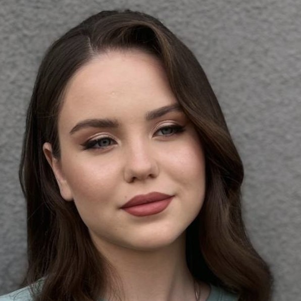 Вечерний макияж (с ресницами)