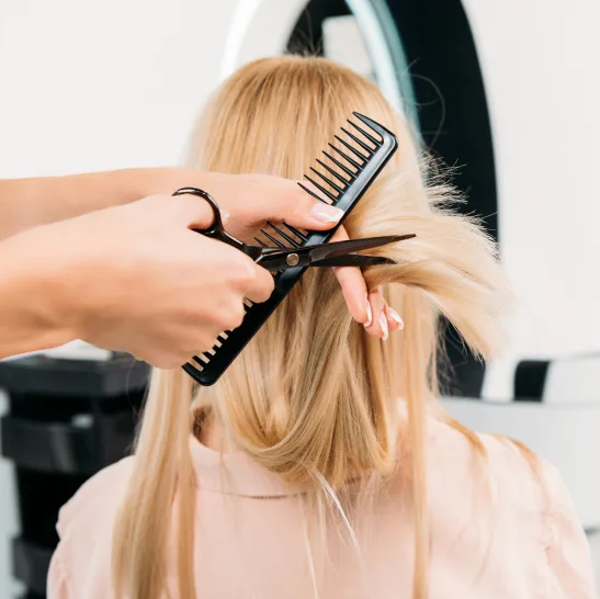 Shampoing + Coupe + Soin + Brushing - cheveux longs | Мытье волос + СТРИЖКА + уход + укладка - для длинных волос