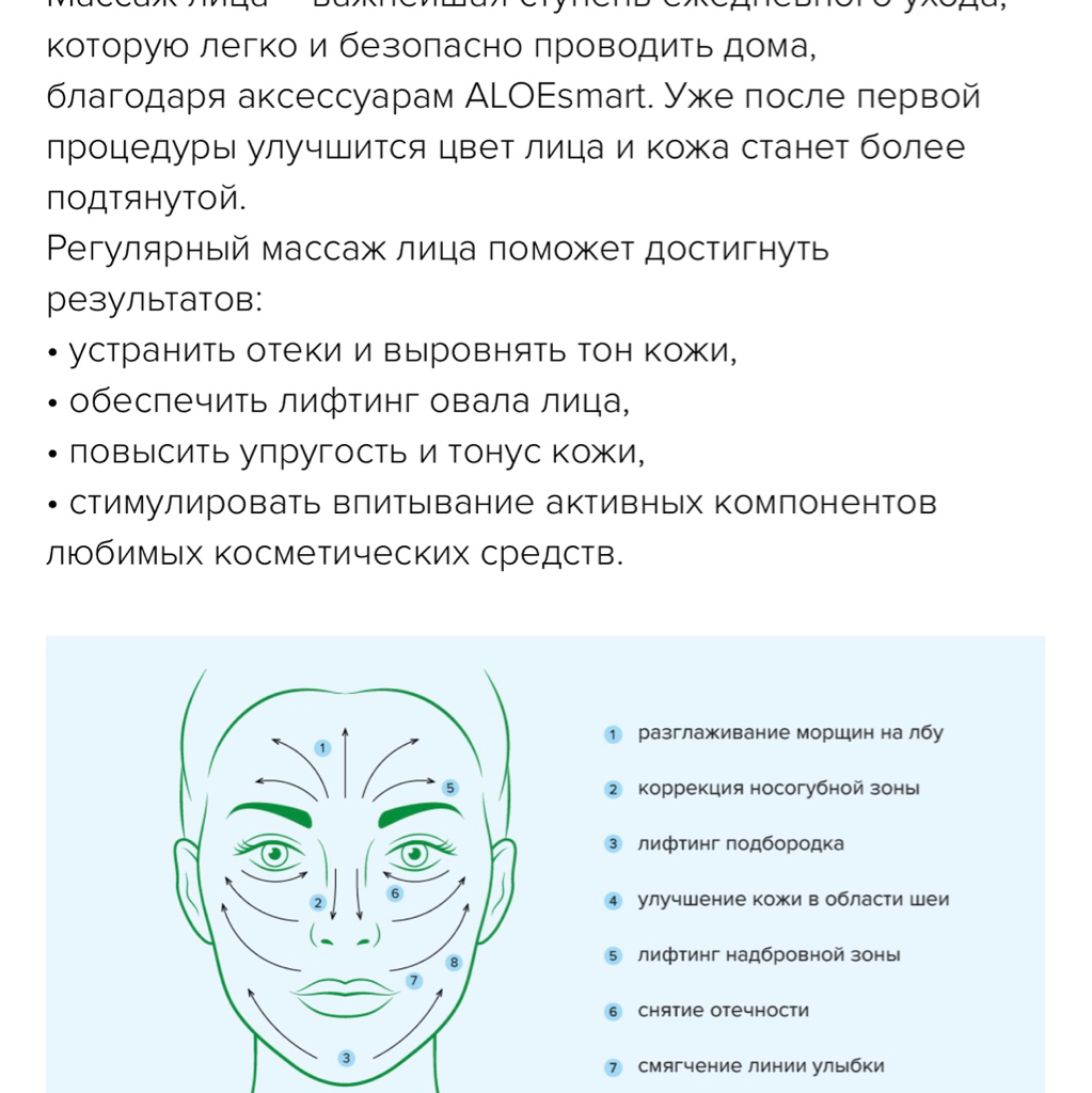 Массаж лица