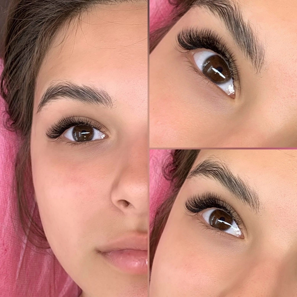 Наращивание ресниц 2D