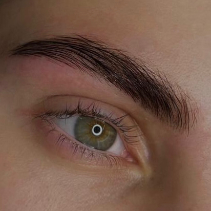 Окрашивание бровей