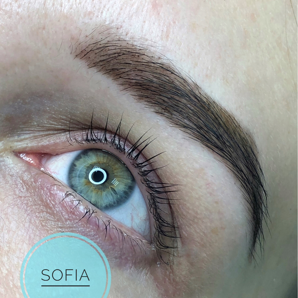 Окрашивание бровей хной/краской + коррекция