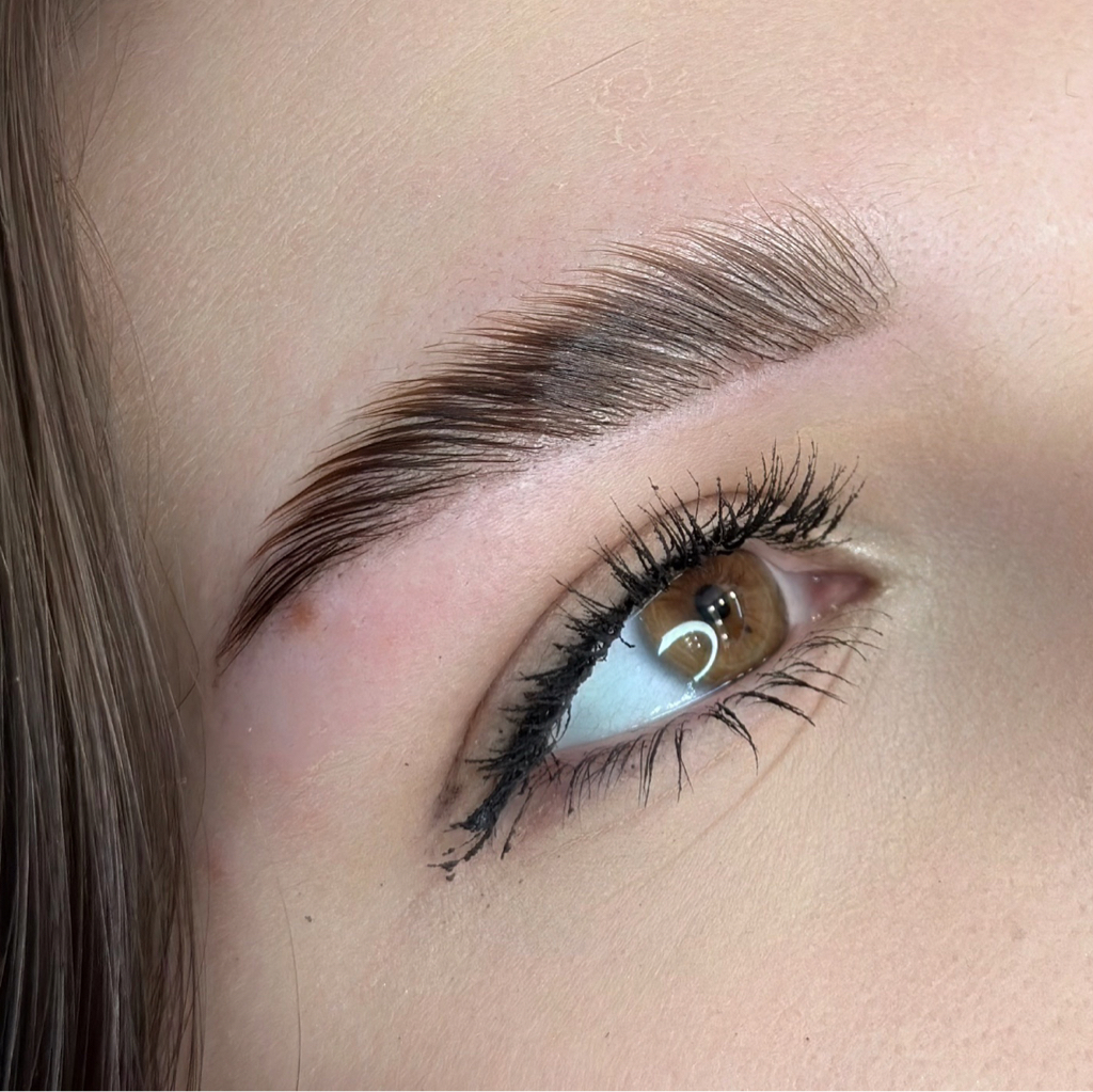 Ламинирование + окрашивание краской + коррекция