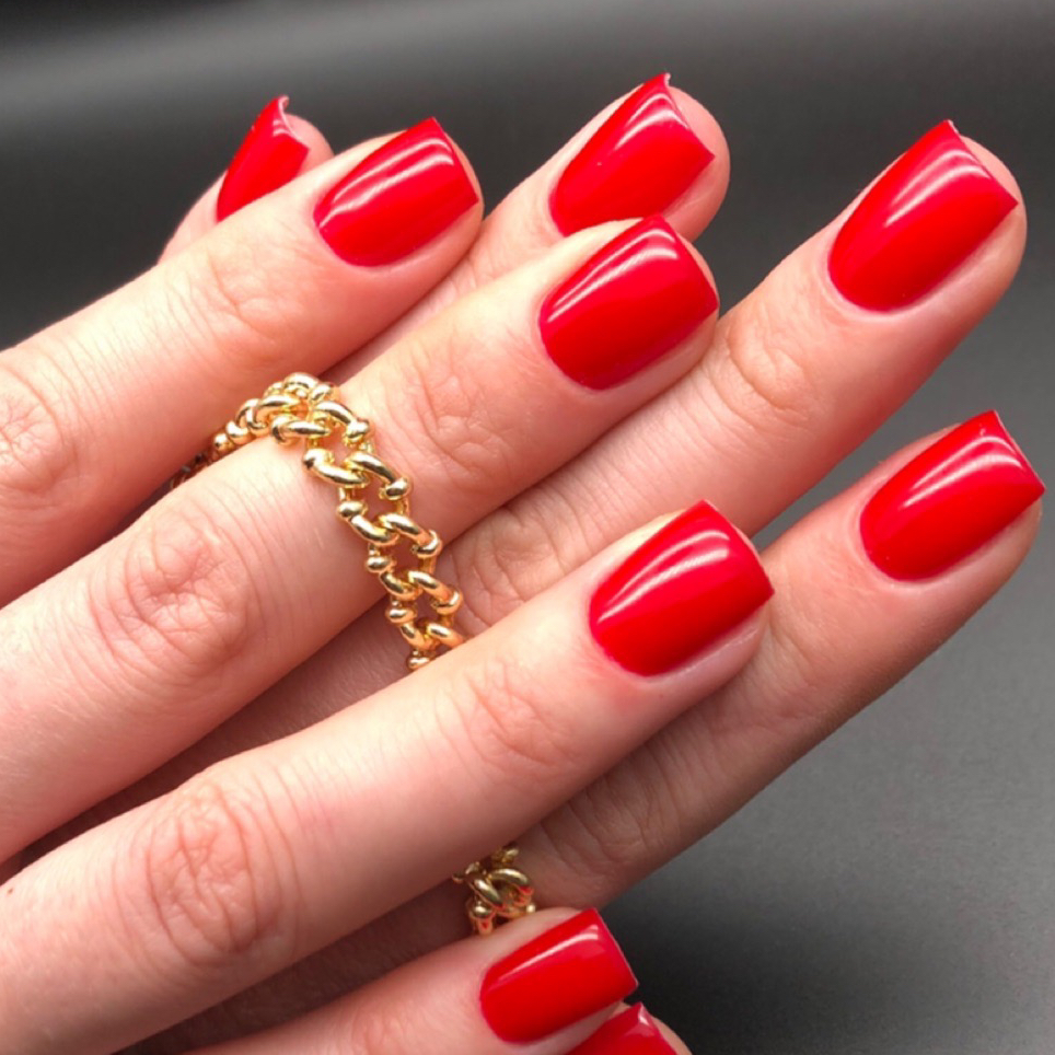 Маникюр ОДНОТОННОЕ ПОКРЫТИЕ