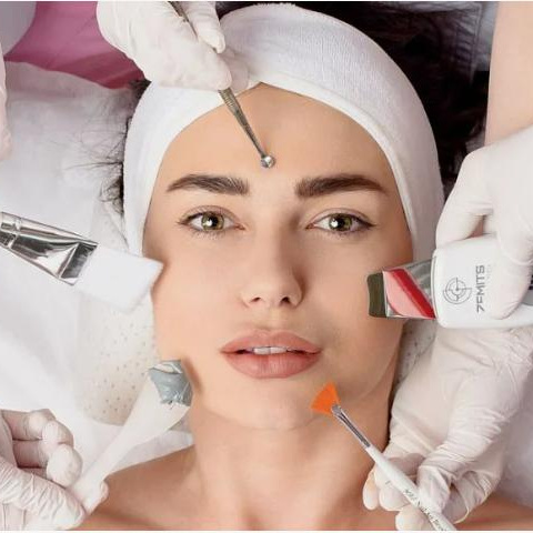 Ультразвуковая чистка лица+ маска по типу кожи