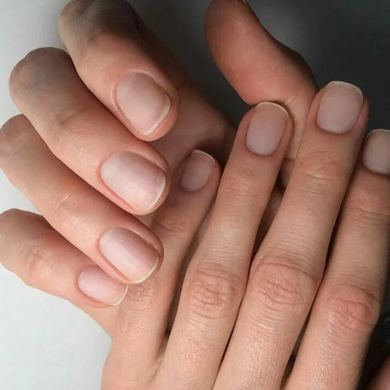 Маникюр без покрытия