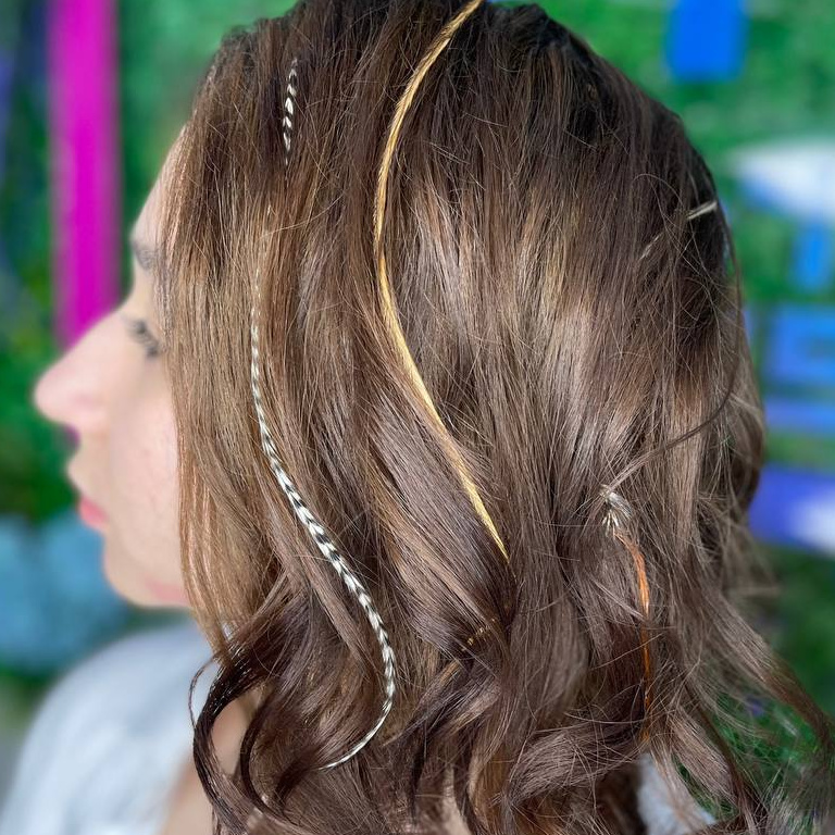 Перенаращивание перышек