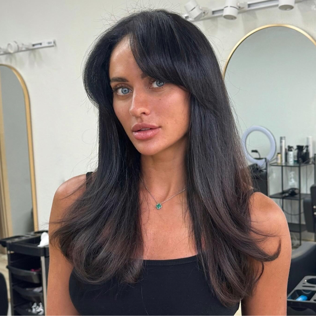 Окрашивание в один тон / Затемнение блонда