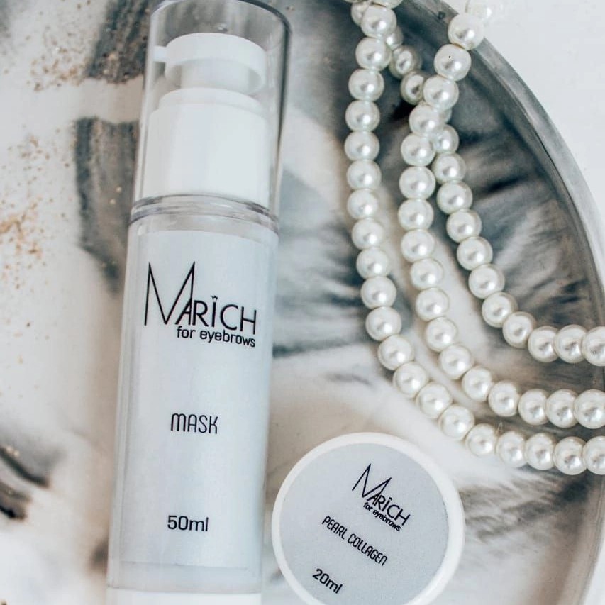 Уход за бровями
"Жемчужный коллаген"