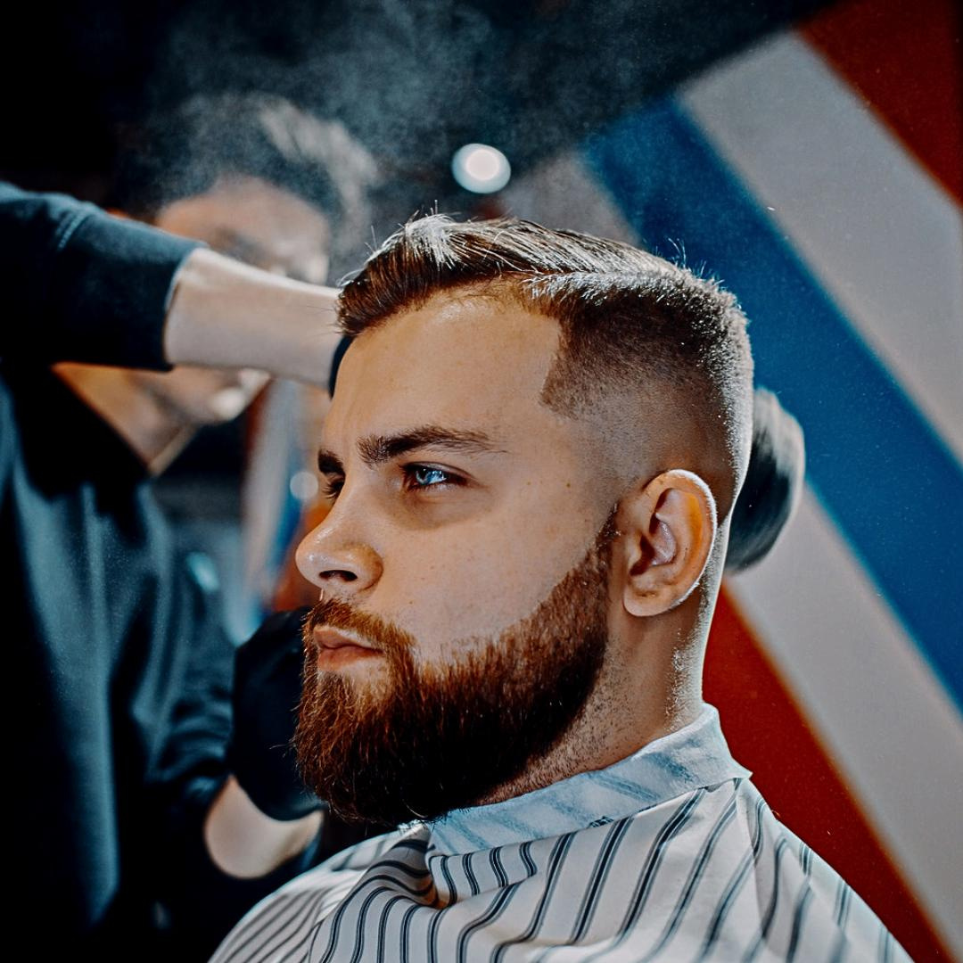 Стрижка + оформление бороды и усов