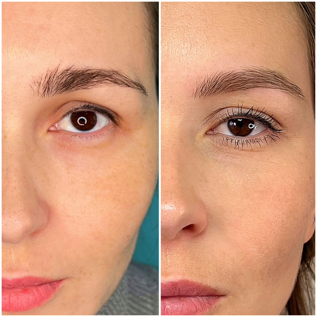 Брови: коррекция без окрашивания «Эко-реновация»