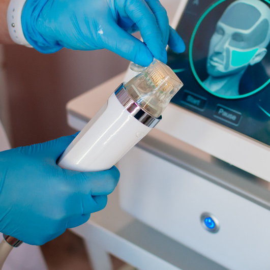 Микроигольчатый RF лифтинг