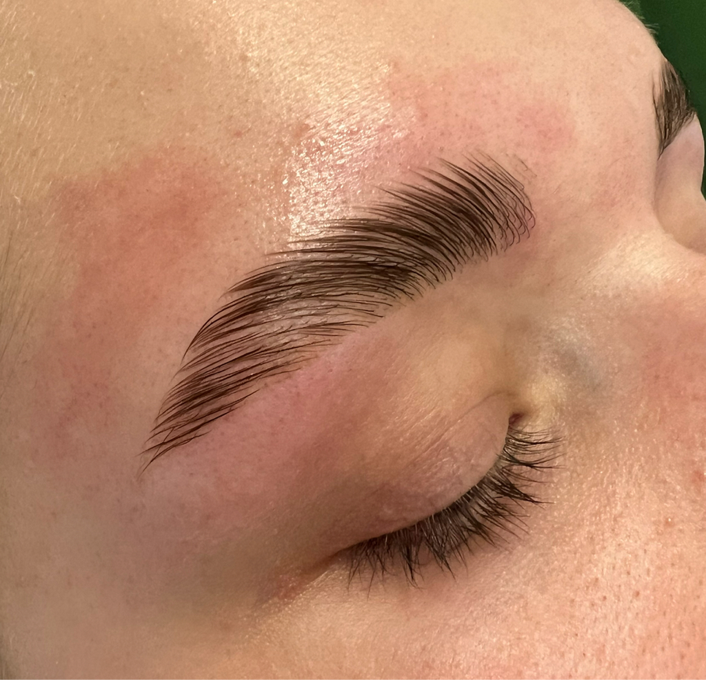 Ламинирование и окрашивание