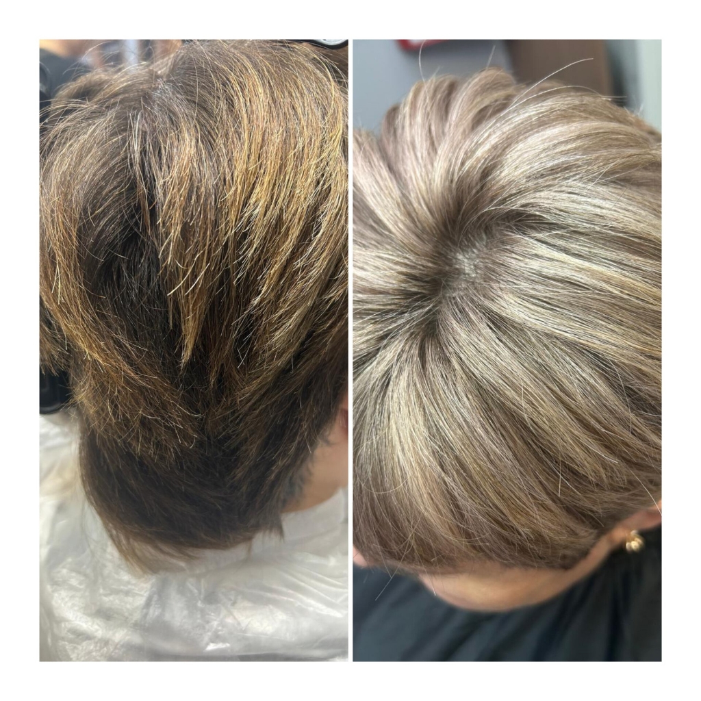 Мелирование до 15см