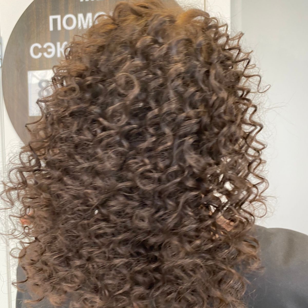 Укладка локоны